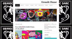 Desktop Screenshot of grandedame.co.uk